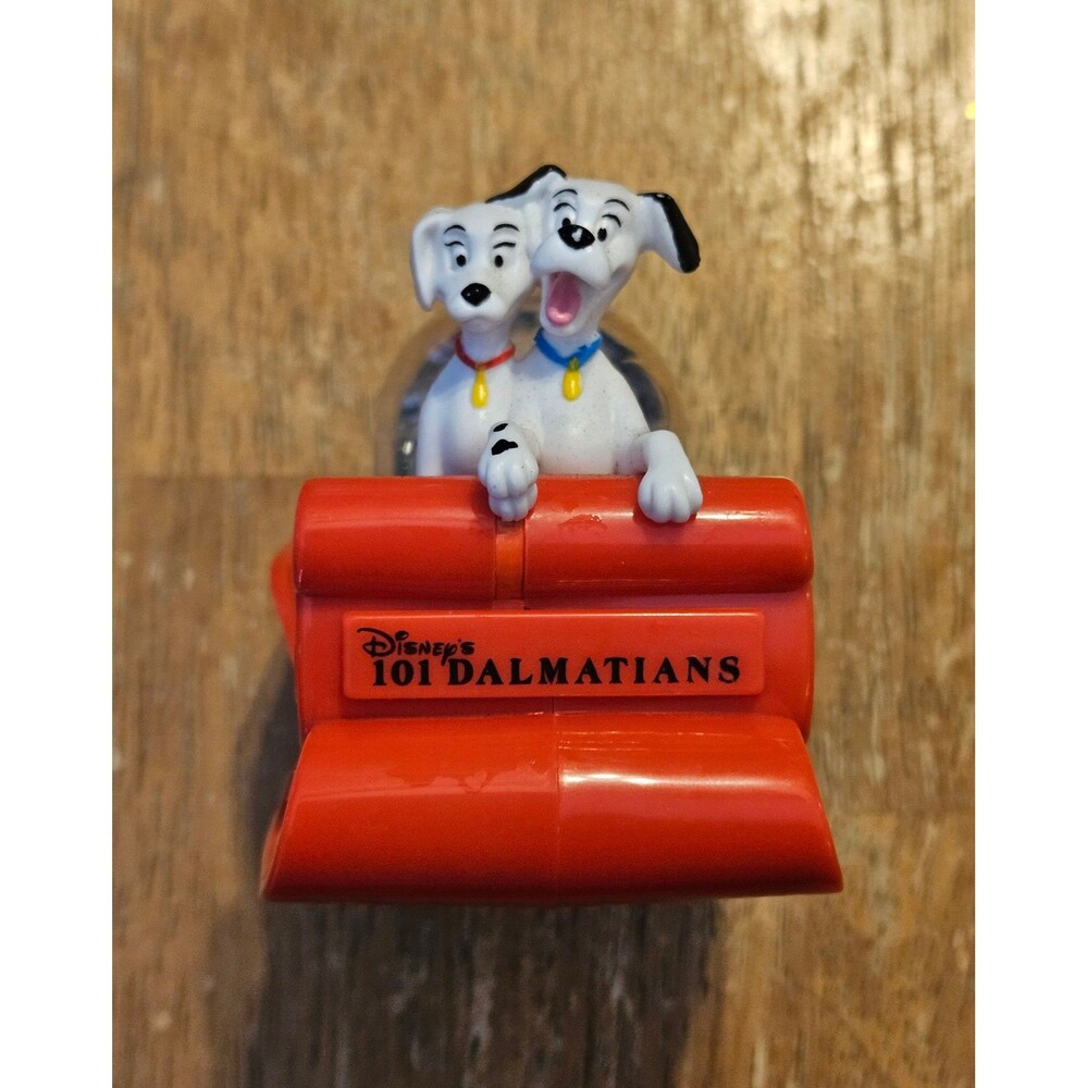 Disney's 101 Dalmatians Action Figure Toy McDonald's 1996 Happy Meal Snowglobe